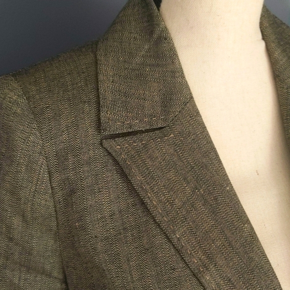 Adrienne Vittadini One Button Blazer - Size 8 - Picture 5 of 12